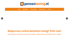 Desktop Screenshot of pennenkoning.nl
